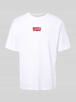 Levis LEVI'S Badge Batwing T-Shirt White- Heren White