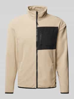 Blend Fleecejack met borstzak
