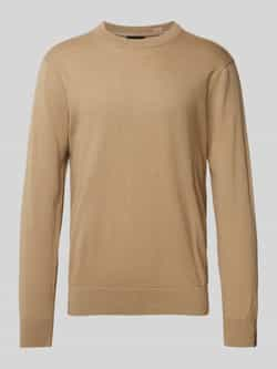 Scotch & Soda Gebreide pullover met labeldetail