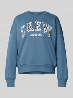 Tom Tailor Denim Loose fit sweatshirt van puur katoen