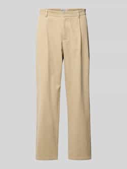 Jake*s Studio Men Straight leg corduory broek met achterzakken