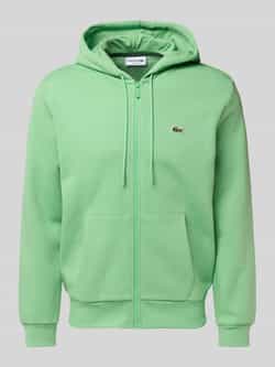 Lacoste Sweatjack met gescheiden kangoeroezak