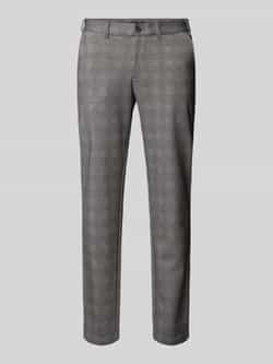 Christian Berg Men Regular fit chino met ceintuurlussen