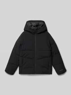 Jack & jones Regular fit gewatteerd jack met logoprint model 'Global'