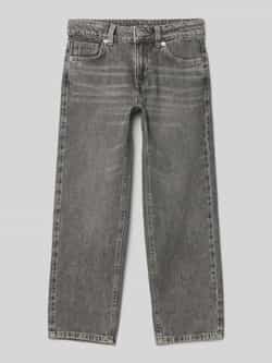 Tom Tailor Straight fit jeans van puur katoen met interne breedteverstelling
