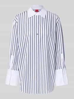 HUGO Relaxed fit blouse met knoopsluiting