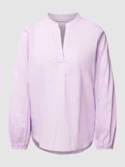 Lieblingsstück Blouse met tuniekkraag in lila