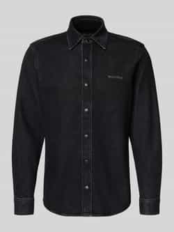 Marc O'Polo Regular fit jeansoverhemd van katoenmix