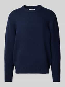 Selected Homme Gebreide pullover met ronde hals model 'CODY'