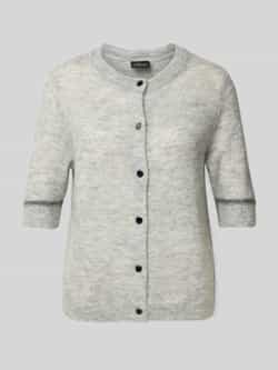 S.Oliver BLACK LABEL Regular fit gebreid jack met alpacawol