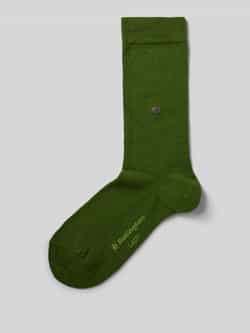 Burlington Sokken met logostitching model 'Brit'
