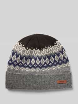 Barts Beanie met labeldetail model 'Gregory'