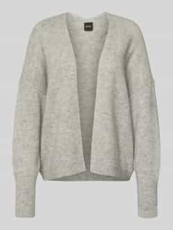 Boss Orange Regular fit cardigan van wolmix met alpaca model 'C_FALESCANAS'