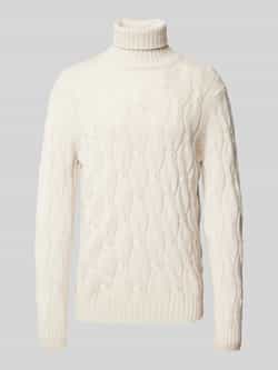 GRAN SASSO Gebreide pullover met kabelpatroon