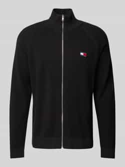 Tommy Jeans Ziptru Cardigan Herfst Winter Collectie Katoen Black Heren