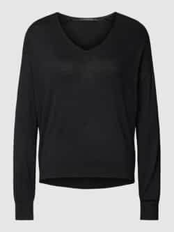 Comma Gebreide pullover met V-hals