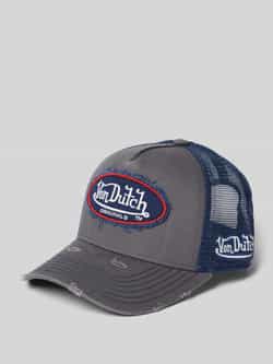 Von Dutch Originals Trucker Kalmar unisex Caps grijs Maat ONE SIZE Accessoires