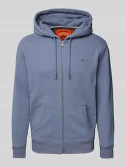 Superdry Sweatjack met labelstitching