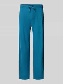 Boss Regular fit sweatpants van katoenmix
