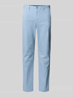 Tommy Hilfiger Straight fit chino van katoenmix