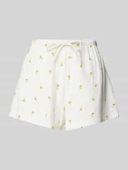 Jake*s Casual Relaxed fit korte pyjamabroek met tunnelkoord
