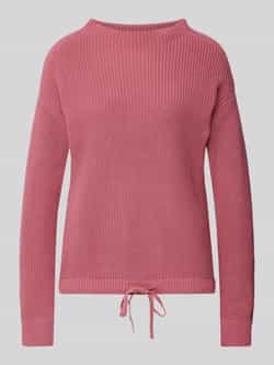 Jake*s Casual Gebreide pullover met opstaande kraag