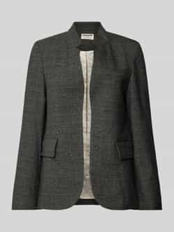 Zadig & Voltaire Regular fit blazer met opengewerkte voorkant