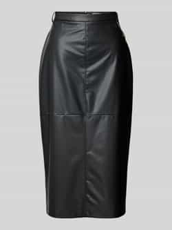 RAFFAELLO ROSSI Midirok in leerlook model 'MIEKO'