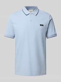 Calvin Klein Poloshirt STRETCH PIQUE TIPPING POLO