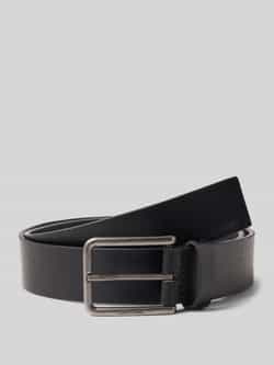 CK Calvin Klein Leren riem met doornsluiting model 'WARMTH BUCKLE'