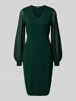 S.Oliver BLACK LABEL Getailleerde vrijetijdsjurk van viscosemix