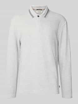 Scotch & Soda Poloshirt met korte blinde knoopsluiting