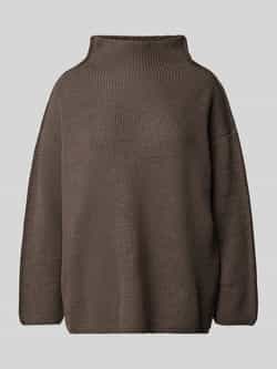 MaxMara Leisure Gebreide pullover van scheerwol met structuurmotief model 'FANFARA'