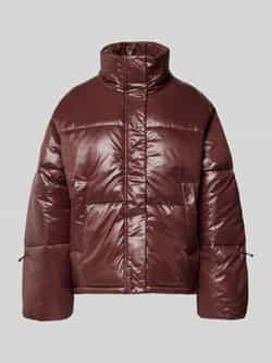 Noisy May Gewatteerd jack met opstaande kraag model 'ALLIE'