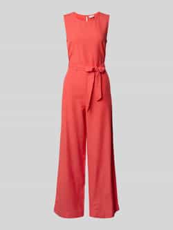 Vila Jumpsuit met druppelvormig rugdecolleté aan de achterkant