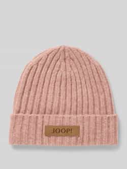 Joop! Beanie met labeldetail model 'Aiana'