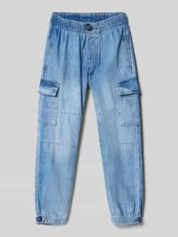 Mayoral Relaxed fit jeans met cargozakken