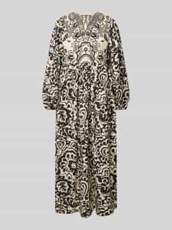 Weekend Max Mara Midi-jurk met ballonmouwen model 'ANZIO'