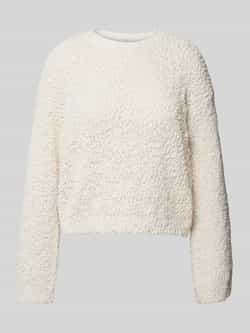 Only Comfort fit gebreide pullover met popcorntricot model 'GLORIA'