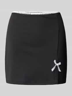 Noisy May Mini-rok met strikdetail model 'ZITA'