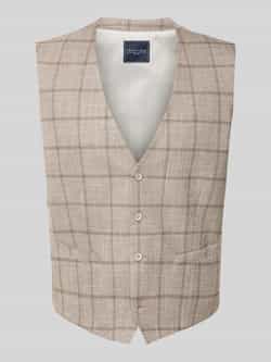 Christian Berg Men Gilet met strookzakken