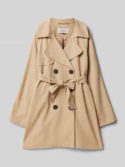 Only Regular fit trenchcoat met tailleband om vast te knopen model 'CHLOE'