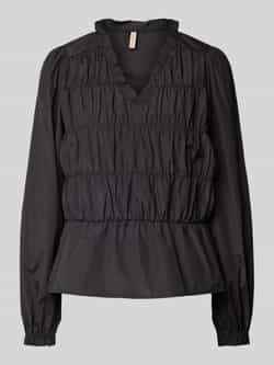 Soyaconcept Regular fit blouse met V-hals model 'NETTI'