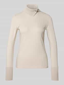 Marc Cain Shirt met lange mouwen en col