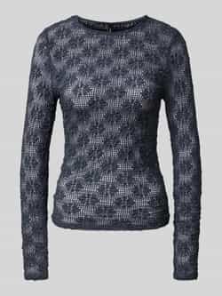 Only Slim fit shirt met lange mouwen van katoenmix model 'LOLA'