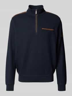 Bugatti Sweatshirt met labeldetail