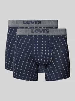 Levi's Boxershort met elastische logo in band in een set van 2 stuks