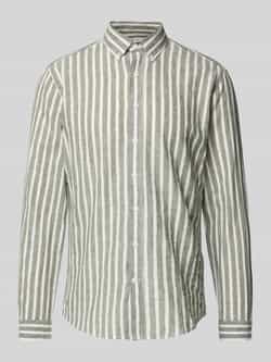 Lindbergh Slim fit vrijetijdsoverhemd met button-downkraag