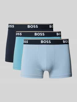 Boss Regular fit boxershort van een mix van katoen en elastaan in een set van 3 stuks