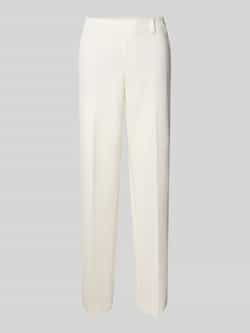 STEHMANN Straight leg stoffen broek met steekzakken model 'Fenja'